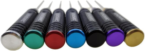 Generic 7 Car/airplane,0.05IN-1/16IN-3/32IN-5/64IN-1.5MM-2.5MM-3.0MM VENOMRC Color Caps Hex Wrencher Hex screwdriver