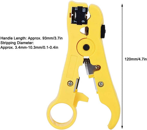Romantic Present Crimping Pliers, Wire Hand Tools, Workshop Equipment for Connection Operations Patch Panels