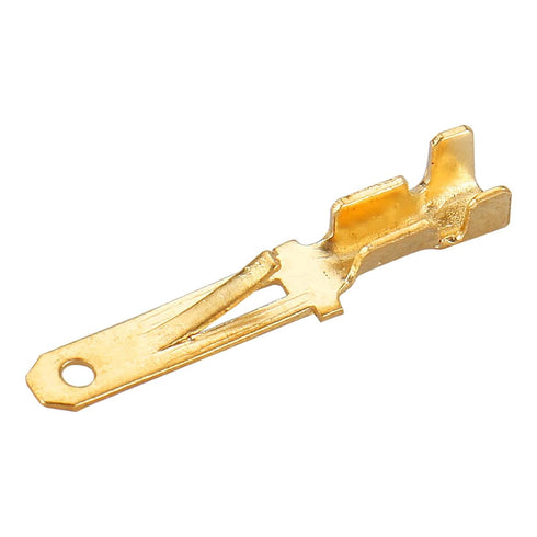 Baomain 0.11" Male Spade Quick Splice Crimp Terminals, 2.8mm Non Insulated Pack of 100