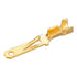 Baomain 0.11" Male Spade Quick Splice Crimp Terminals, 2.8mm Non Insulated Pack of 100