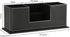 KINGFOM Office Supplies Desk Organizer, PU Leather Storage Box with 4 Divided Compartments for Pen, Business Card,