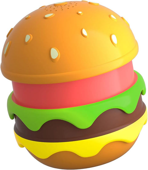 Fesjoy Dimmable 8 Night Light Cute Hamburger Lamp BT Speaker Sleep Sound Machine Soothing Sounds