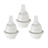 Phenolic Medium Base Light Socket,3 Pack TWDRTDD White Period Style E26 E27