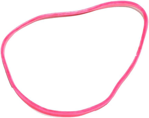 JAM PAPER Colorful Rubber Bands, Size 33, Pink Rubberbands, 100/Pack
