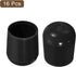 16pcs 3/4" uxcell Chair Leg Floor Protectors, - Plastic Round Chair Leg Caps, Non-Slip Slip-On Furniture Feet Covers