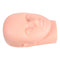 Lash Extension Mannequin Head 2pcs Silicone Eyelash Practice Model for Estheticians and