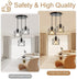 3-Light E26 Bulbs CANMEIJIA Pendant Light Fixtures, Farmhouse Kitchen Island Light Fixture, Industrial Hanging Pendant