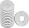 Wall Split Flange Stainless Steel Escutcheon Plate, Self-Adhesive Plumbing Cover for 22mm Diameter Pipe