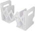 Zerodis Desk Book Holder for Shelves Adjustable Book Ends,Desk Holder PP Retractable Anti Slip Organizer Organizer