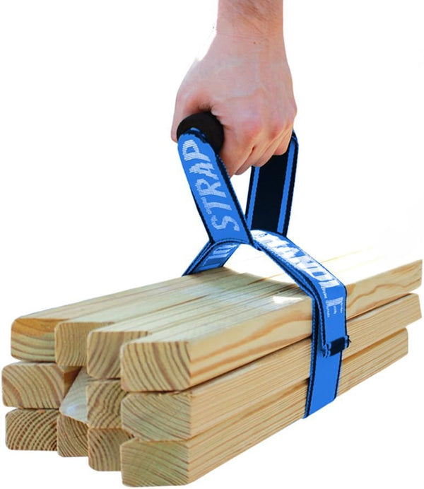 Carry Strap with Handle: Adjustable and Strong for Safe Lifting and Moving Heavy Boxes