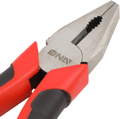 DNA Motoring 2 Piece Pliers Set, 6-1/2 Inch Hand Tools with Durable Jaws