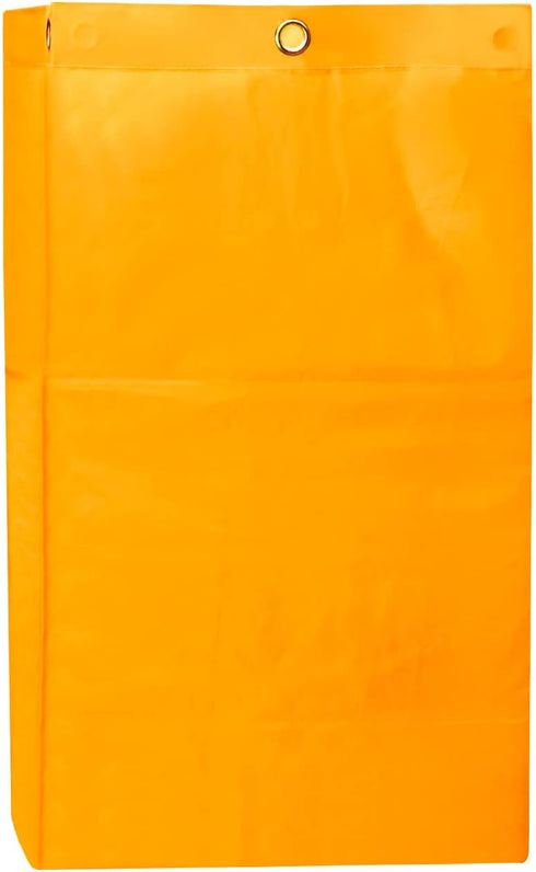 24 Commercial 2 Pack QWORK Janitorial Cart Bag, Gallon Waterproof Large Capacity Padded Housekeeping Replacement