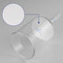 Borosilicate Glass Buchner Filtering Funnel with Fine Frit (G3), 95mm Inner Diameter, 120mm Depth, with 24/40 Standard