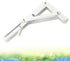 12 Inch Holibanna Foldable Triangular Stainless Steel Shelf Bracket Heavy Duty Support for Wall Mounted Desk and Bench