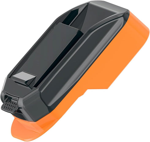 1x Adapter Only for Worx 20v USA Version Cordless Tools, Compatible with Ridgid 18v Batteries, Black-Yellow