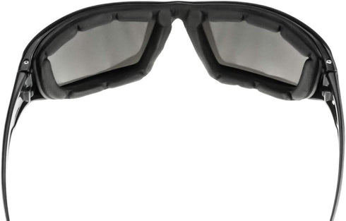 Radians XT1-91 Extremis Full Black Frame Safety Glasses with Indoor/Outdoor Anti-Fog Lens