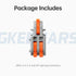 GKEEMARS 20Pcs Mini Electrical Wire Connectors, DIY 4/6/8/9/10 Way Butt Terminal Block Connectors (1 in 2 out)