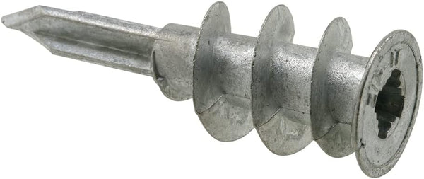 Zip-It Wall Anchors #8, Heavy Duty Zinc Construction (50 Pack) by Prime-Line MP10711