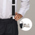 Buyless Fashion 1” Heavy Duty Metal Clips - 8 Clips for Suspenders, Pacifiers, Bib Clips, Toy Holder