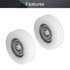 MroMax Roller Idler Bearing Pulley, 6 x 30 x 9mm Sliding Conveyor Nylon Wheel with 626Z Bearing, 4Pcs