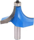 COMOK 1/2" Shank 2" Radius 2 Flutes Corner Rounding Over Router Bit Tool