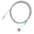 Thermocouple K Type, M6 Screw Fine Thread Temperature Sensor Wire 0-400 1M/2M/4M/5M (2M)