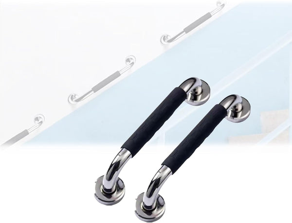 NGEWFGH 2 Pack Safety Handrails, Bathroom Safety Grab Bar Wall Mounted Shower Armrest