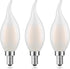 Frosted E12 LED Candelabra Bulb, 2 Watt(25W Equivalent), Soft Wihte 3000K, Dimmable