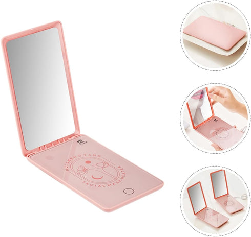 LIFKOME Facial Mask Heater with Mirror - Travel-Friendly