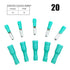 Bullet Butt Connectors - Sopoby 100pcs Assorted Insulated Female & Male Crimp Wire Terminals