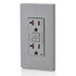 Leviton GFCI Outlet, 20 Amp, Self Test, Non Tamper-Resistant, LED Indicator Light, Protection from Electric Shock,