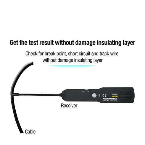 JUSTAUS 1 Set EM415PRO 6-42V Automotive Wire Short for Finder Cable Tester Circuit Detector Car Circuit Scanner Tracer