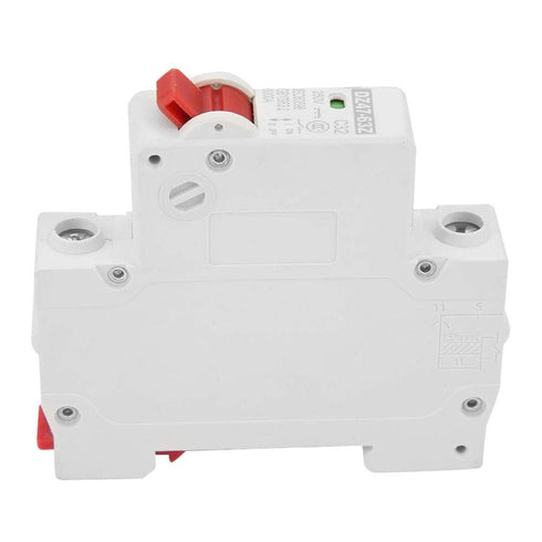 DZ47-63Z-1P DIN Rail Mount Miniature Circuit Breaker 1P, 32A DC, 250V, 6000 Amp