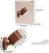 1-Pack 360 Dimmable LANDGOO Wood Wall Sconce, Sapele Wood Magnetic Rotatable Cordless Bedside Lamp, Rechargeable & LED