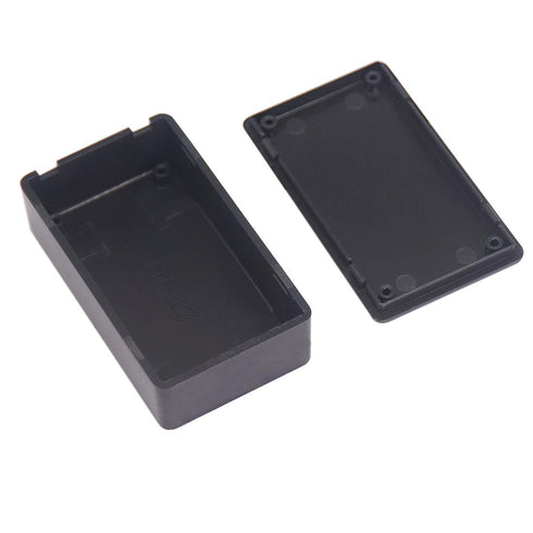 Zulkit 5Pcs ABS Plastic Project Boxes, Electrical Project Case Power Junction Box Black 2.8 x 1.7 x 0.91 Inch