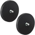 Strong Rubber Coated Magnets with 1/4-20 Male Threaded Stud, 2Pack Heavy Duty Neodymium Mounting Base