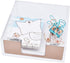 Clear Acrylic Sticky Note Holder Sticky Note Dispenser Memo Pad Holder Box Message Pad Notice Storage Box Business Card Dispenser Stationery for Office Home School, Gold