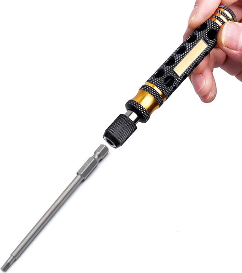 Readytosky RC Hex Bit 1.5 2.0 2.5 3.0mm Hex Head Allen Wrench Drill Bit Set for Screwdrivers