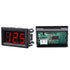 3 Wire Voltmeter DC 0-100V Mini Voltage Measuring LED Display Digital Volt Panel Meter with Reverse (Red)