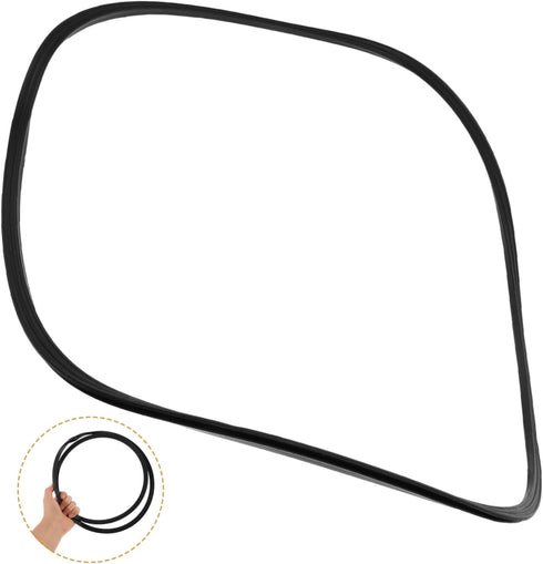 PartyKindom Salon Chair Base Ring Gasket Durable Rubber Floor Protectors for Salon Equipment Easy Installation Ring
