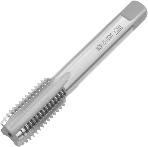 Utoolmart Metric Machine Taps - M20 x 2.5mm Pitch H2 Right Hand Thread Plug, HSS Uncoated, 1pcs