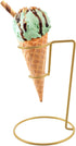 MAGICLULU Ice Cream Cone Holder Stand, Metal Single Waffle Rack for Sushi