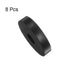 8pcs Rubber Spacer, 2 Inch OD, 0.55 Inch ID, 0.4 Inch Thick Neoprene Round Anti Vibration Isolation Pads, Black, for