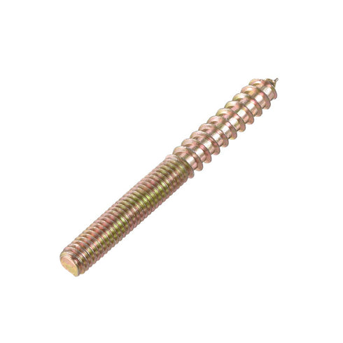 uxcell M6 Hanger Bolts Length 2-3/8"(60mm) Double Headed Bolts Self-Tapping Screw for Furniture Legs 20pcs