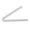Folding Ruler 100cm 4 Fold Metric Measuring Tool, uxcell ABS for Woodworking Engineer White