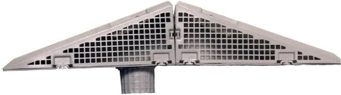 The Gutter Guard - Wedge Eliminates Downspout Pipe Clogs from Leaves and Debris, 2-Pack