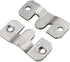Luomorgo 10 Pack Z-Clips Flush Mount Bracket Heavy Duty Picture Hangers for Hanging Large Picture Displays