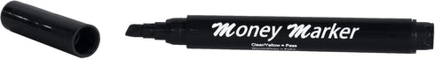 Money Marker (12 Counterfeit Pens) - Counterfeit Bill Detector Pen with Upgraded Chisel Tip for Universal Currency