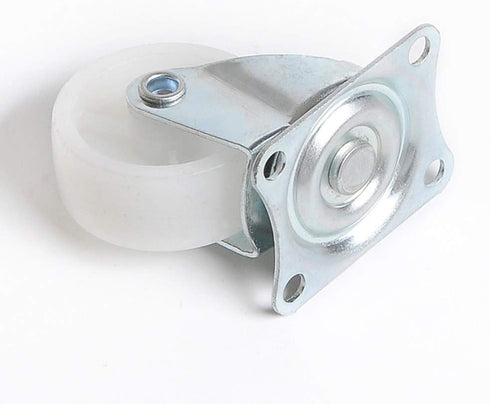 HOWDIA 1 Inch Swivel Caster Wheels, 360° Rotatable Rubber Base Trolley Wheels, 8-Pack Heavy-Duty Non-Marking Design