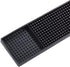 TrueCraftware 27" 3-1/4" Counter - x Black Long Rubber Bar Service No-Slip Mat- Bar Service Drying Spill Mat for Top
